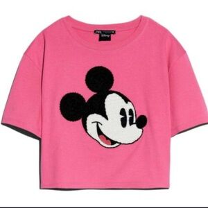 ZARA Disney Mickey Mouse Small Shirt